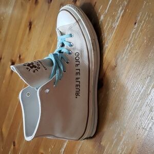 Chuck Taylor Converse Golf Le FLEUR high top baby blue line size 10.5 US Men